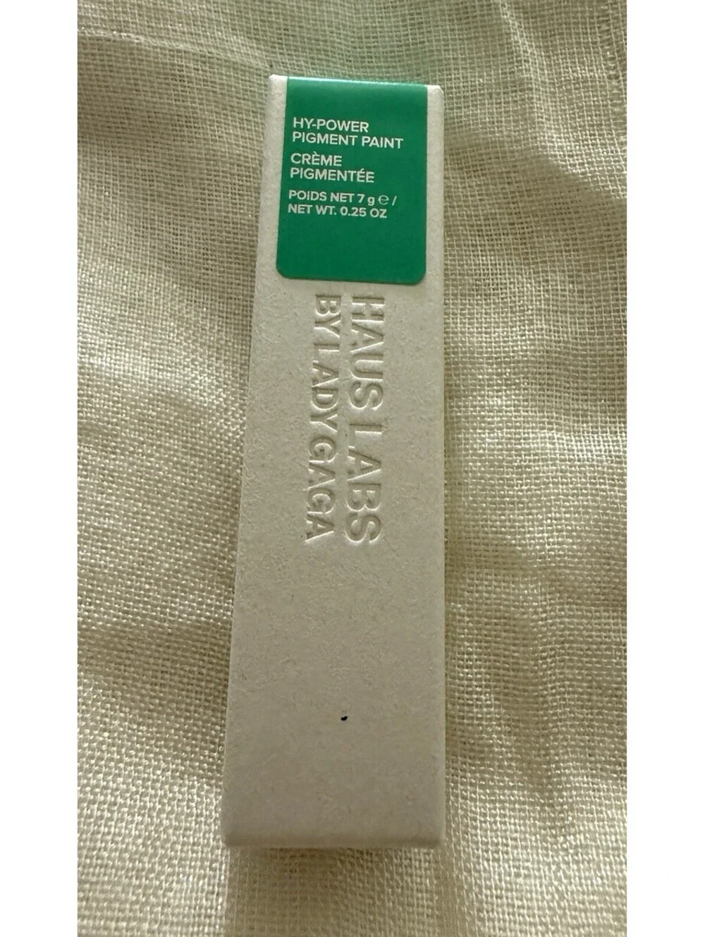 HAUS LABS Lady Gaga Hy-Power Pigment Paint Mint Matte 0.25 oz 7g NEW IN BOX